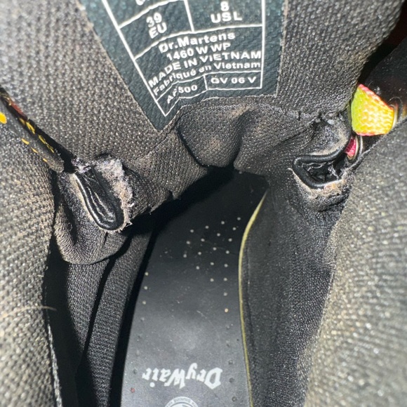 Dr Martens size 8l 1460 smooth leather lace up - Picture 5 of 6